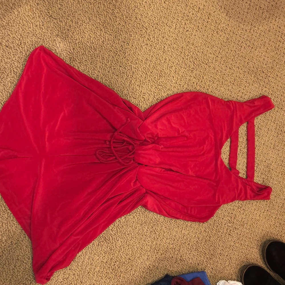 Red romper